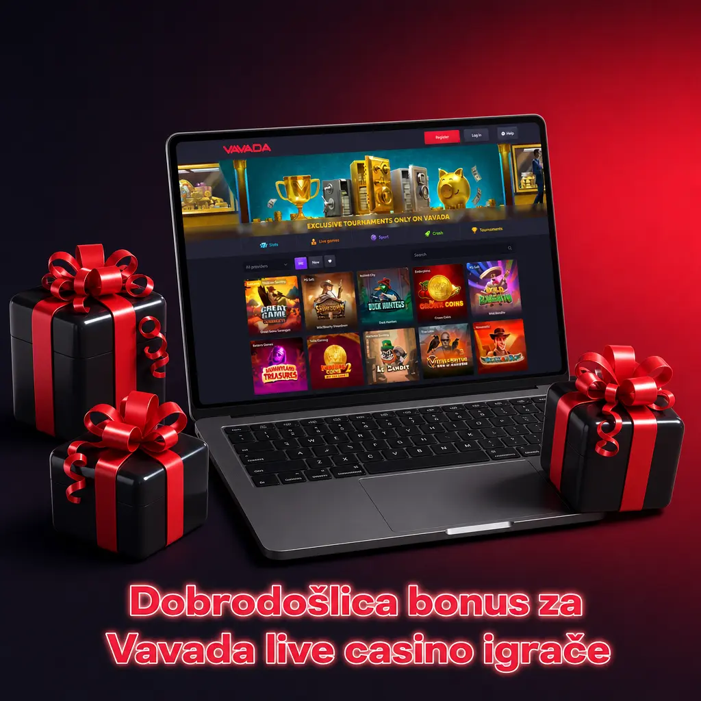 Dobrodošlica bonus za Vavada live casino: 100% do 500 EUR i 100 besplatnih obrtaja za nove igrače iz Srbije.