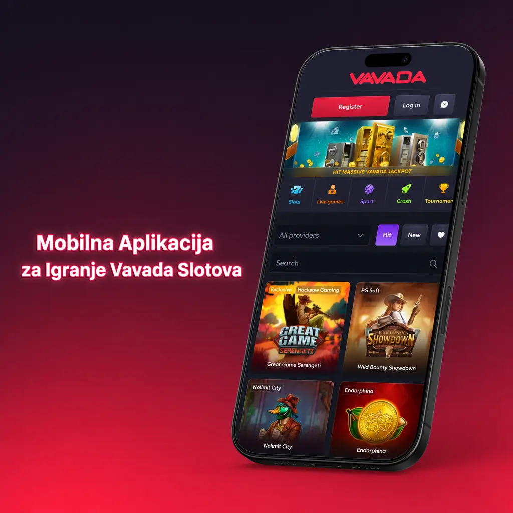 Vavada mobilna aplikacija za igranje slotova na Android i iOS uređajima sa brzim pristupom lobiju i filterima