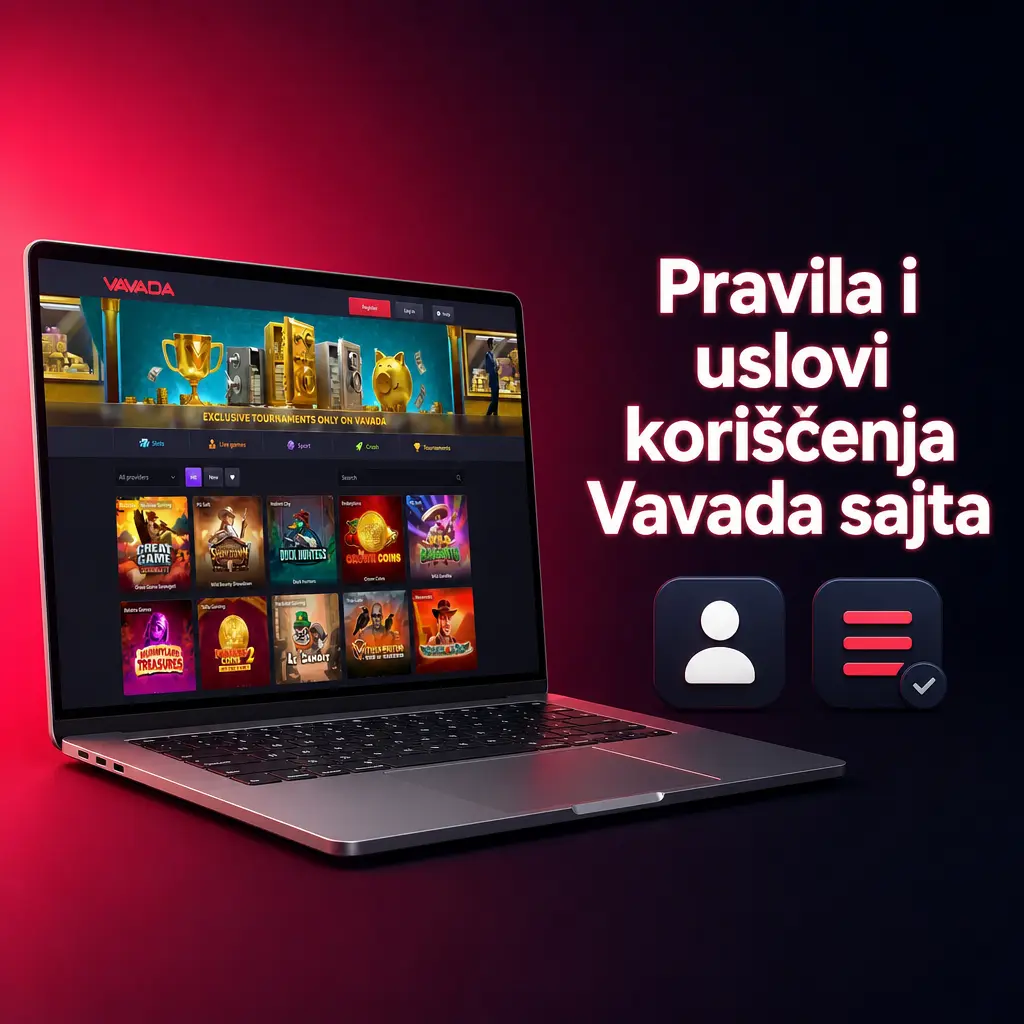 Pravila i uslovi korišćenja Vavada sajta: registracija, verifikacija identiteta i uslovi za bonuse