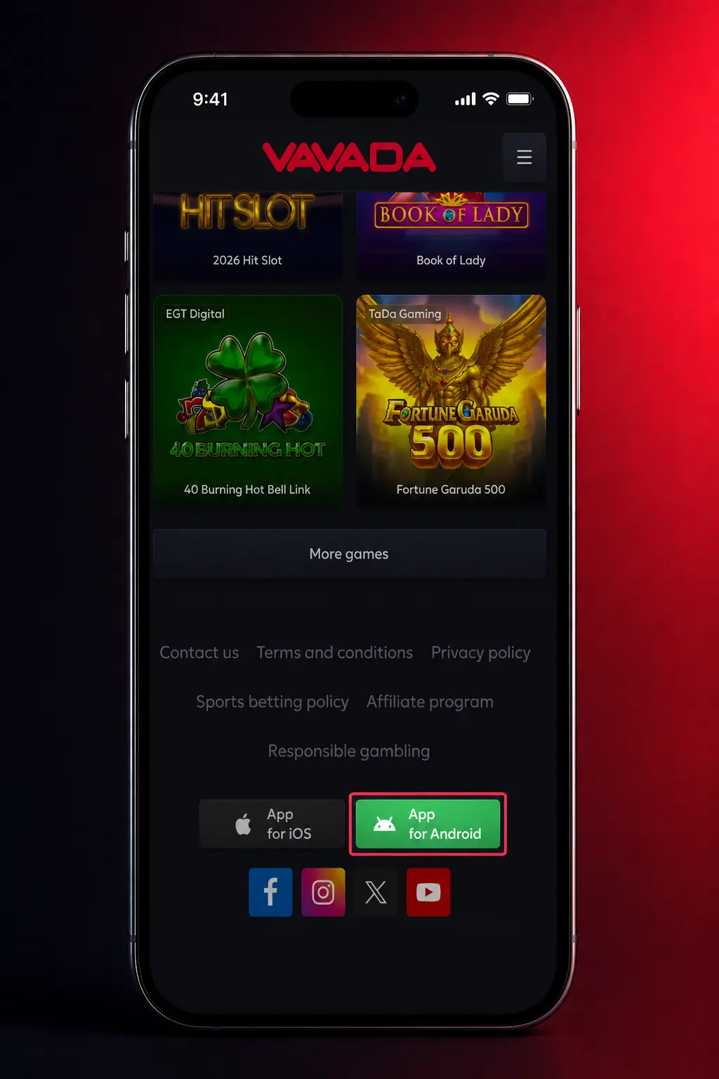 Preuzimanje Vavada APK fajla na Android uređaj u četiri jednostavna koraka