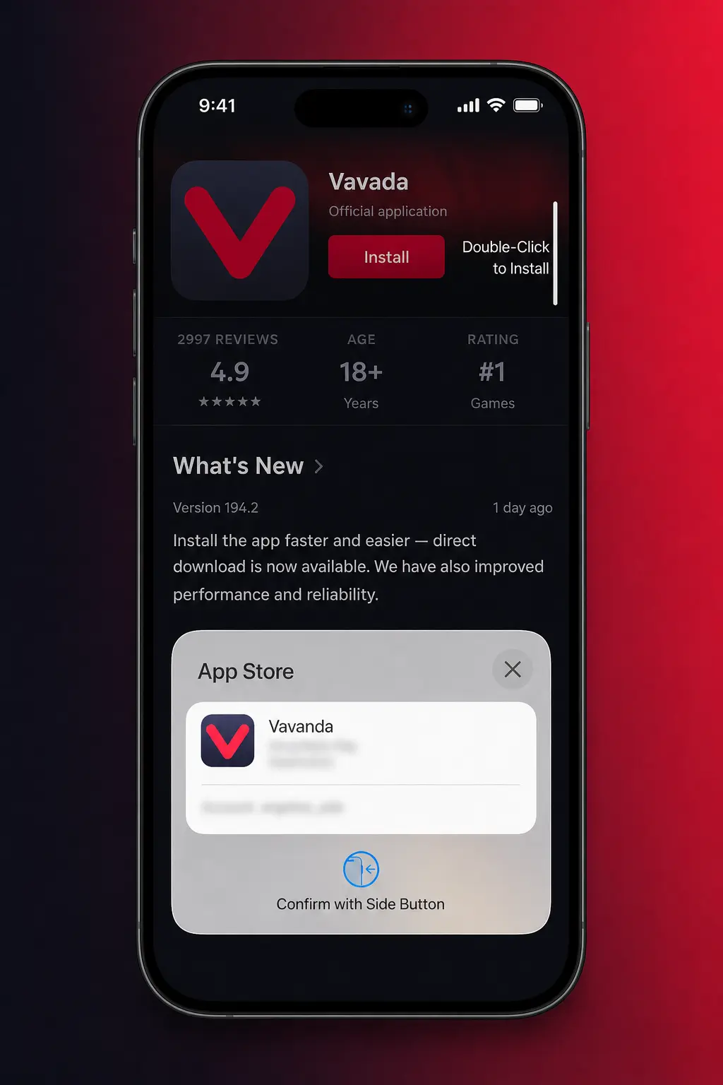 Preuzimanje i instalacija Vavada iOS aplikacije u pet koraka na iPhone uređaju