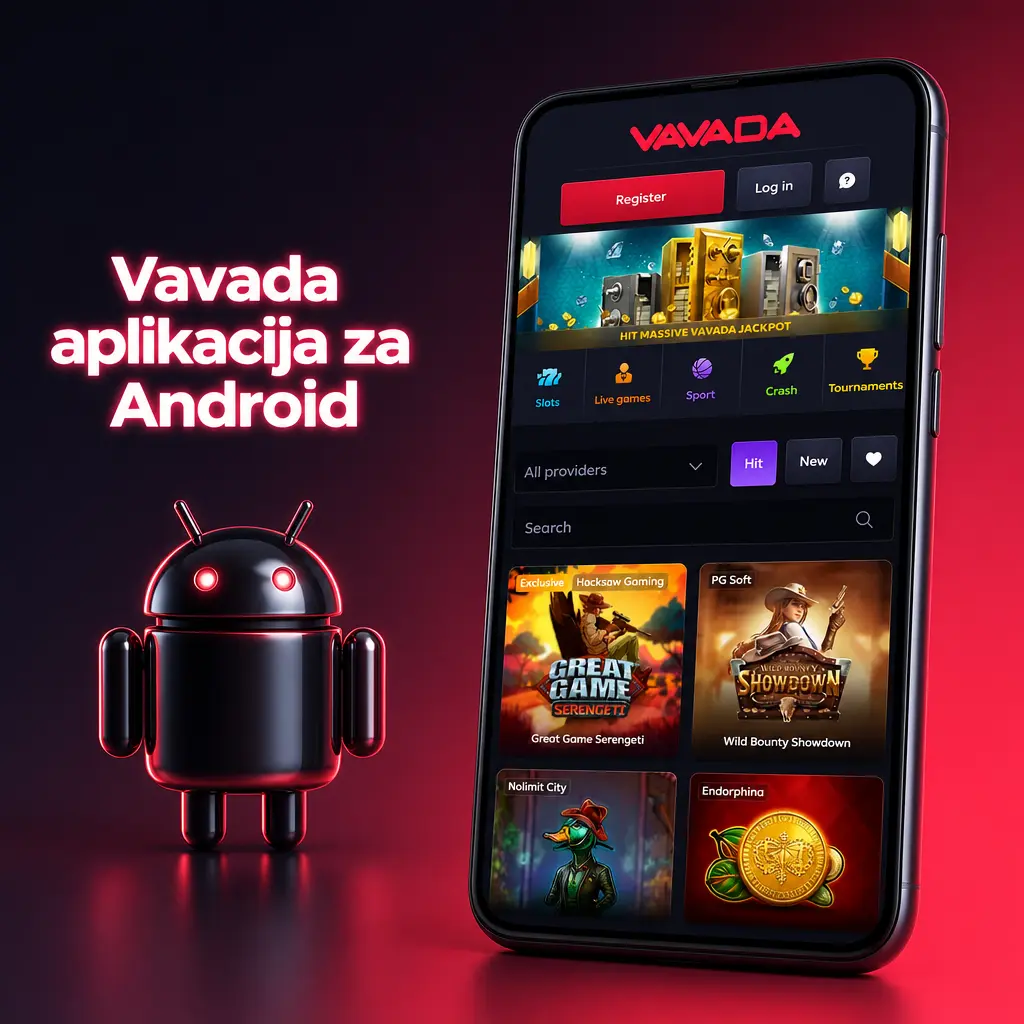 Vavada aplikacija za Android - preuzimanje i instalacija APK fajla za igranje na telefonu ili tabletu