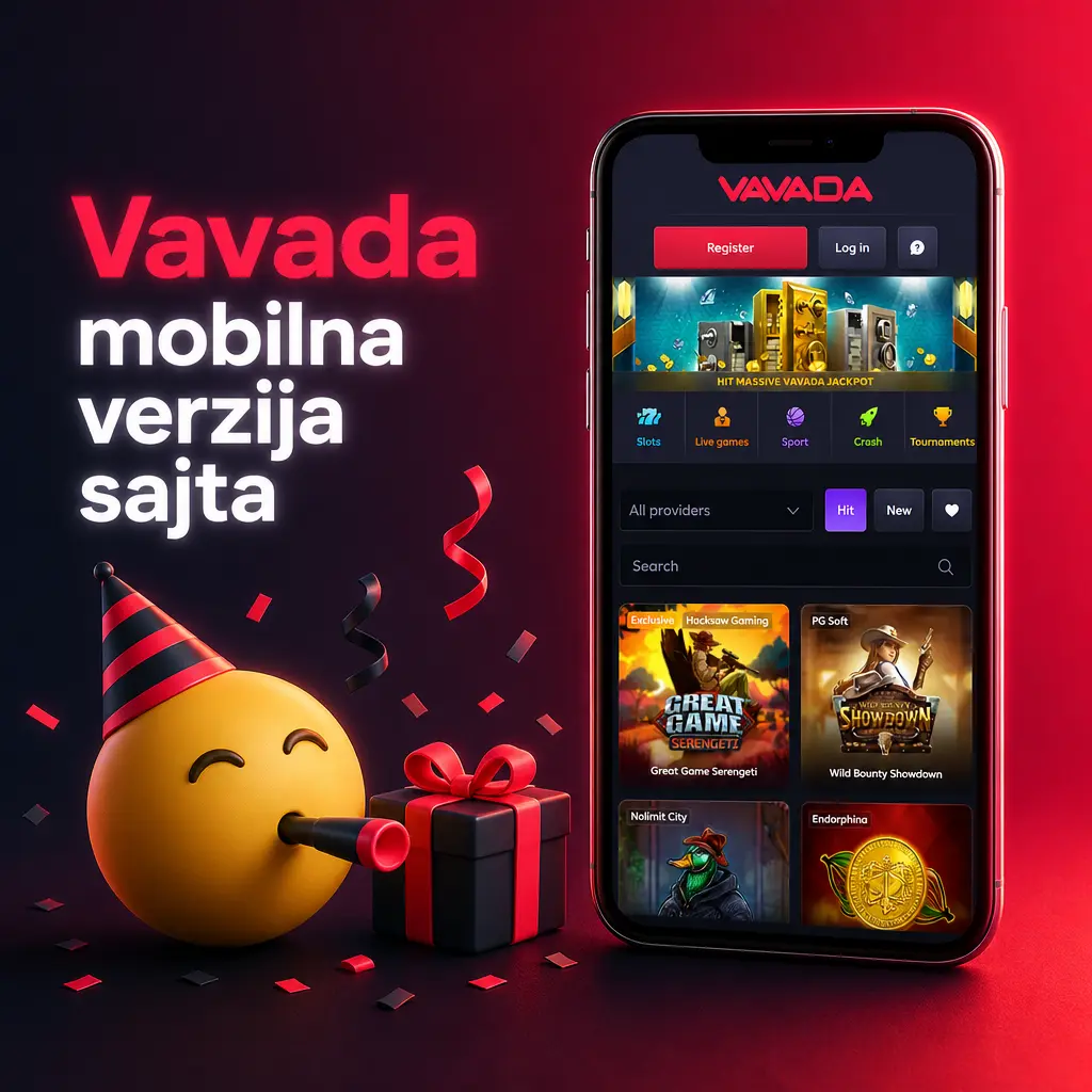 Vavada mobilna verzija sajta za klađenje i kazino igre na telefonu i tabletu bez preuzimanja aplikacije