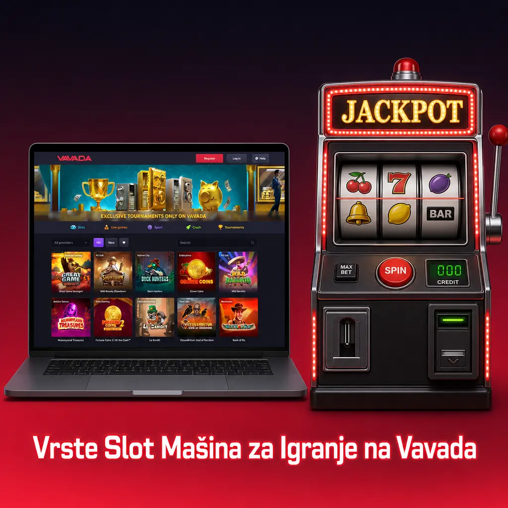 Pregled vrsta slot mašina na Vavada kazinu: klasični, video, jackpot, Megaways i crash igre za sve tipove igrača.