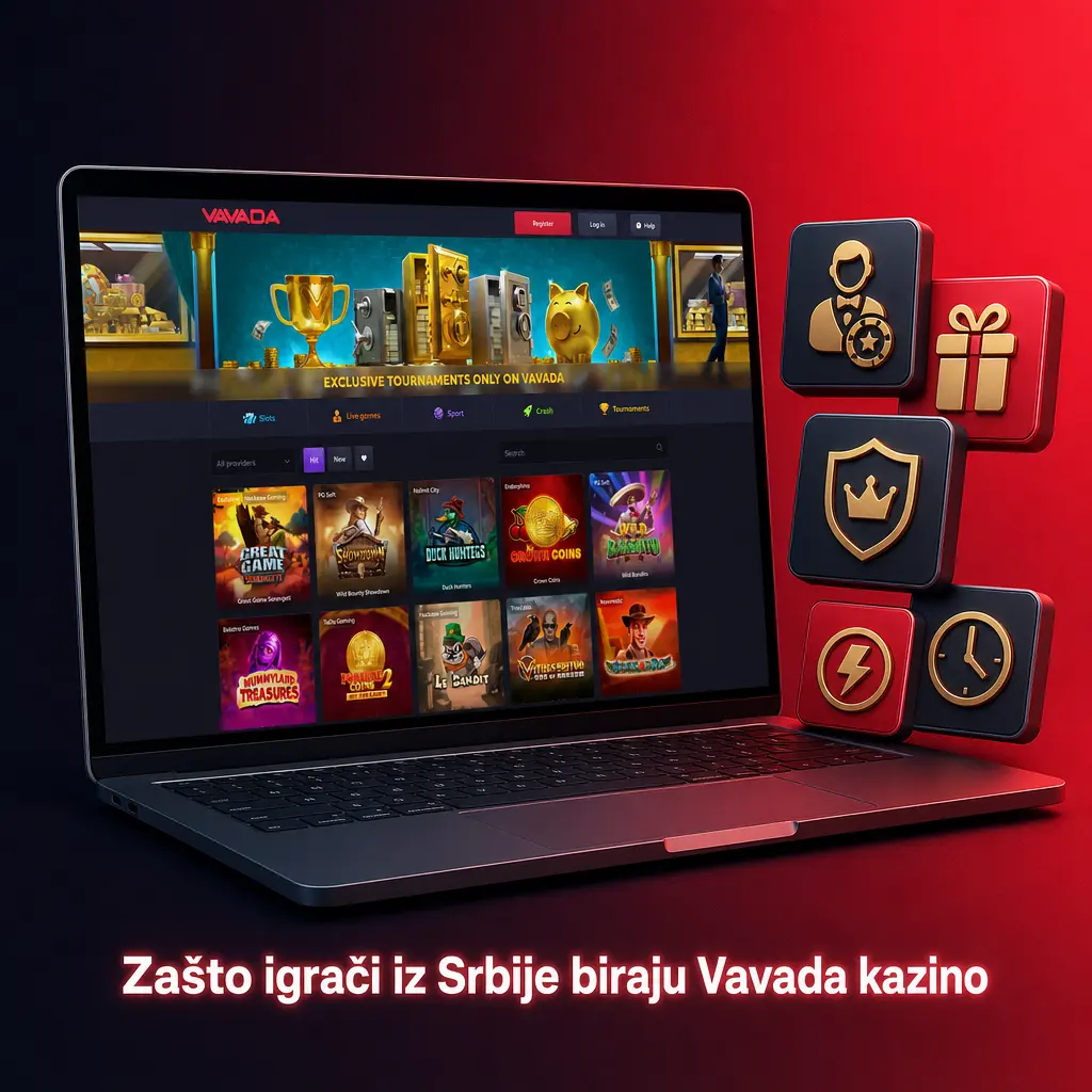 Vavada kazino: brze isplate u kriptovalutama, preko 6.000 igara i podrška na srpskom jeziku 24/7 za igrače iz Srbije.