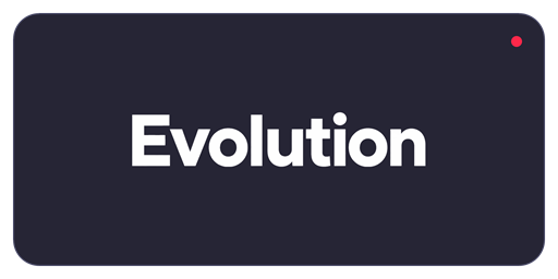 Logo Evolution, provajdera live kazino igara na Vavada Srbija